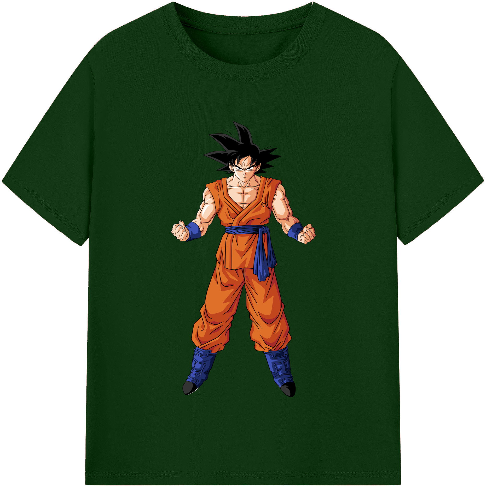 （画像用） ドラゴンボール 孫悟空（そん ごくう）Son Goku カカロット DRAGON BALL Kakarotto 綿100％半袖Tシャツ（フロントプリント）